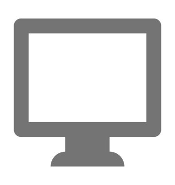 Düz vektör simgesini izle 