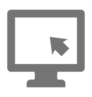 Düz vektör simgesini izle 