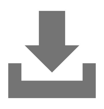 Düz vektör simge İndiriyor 