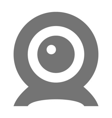 Webcam Düz Vektör Simgesi