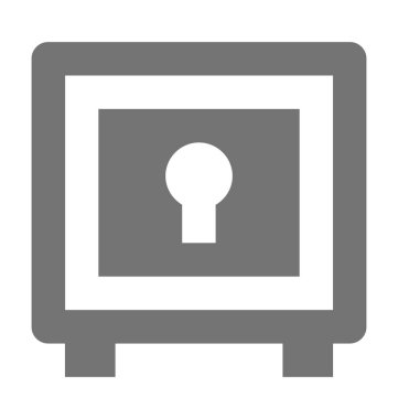 Soyunma düz vektör simgesi