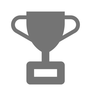 Trophy Düz Vektör Simgesi