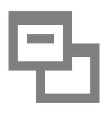 Yapışkan notlar düz vektör simgesi