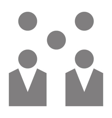 İşadamı Düz Vektör Simgesi