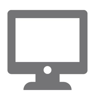 Düz vektör simgesini izle