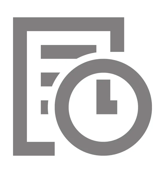 Nomeação Flat Vector Icon — Vetor de Stock
