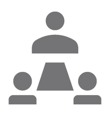 Takım düz vektör simgesi