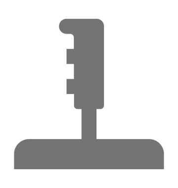 Labirent oyun düz vektör simgesi