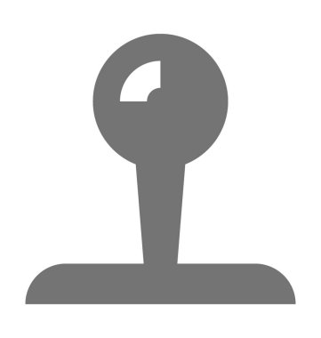 joystick düz vektör simgesi