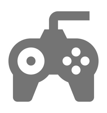 Oyun pedi düz vektör simgesi