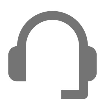 Kulaklıklar Düz Vektör Simgesi