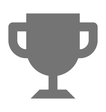Trophy Düz Vektör Simgesi