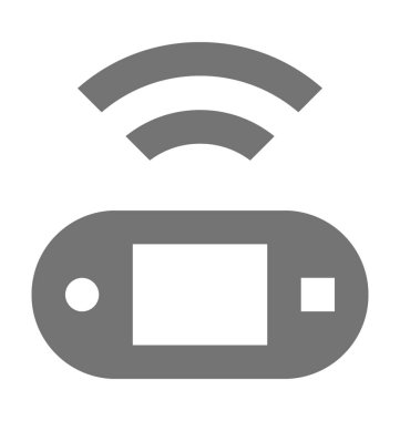 Oyun pedi düz vektör simgesi