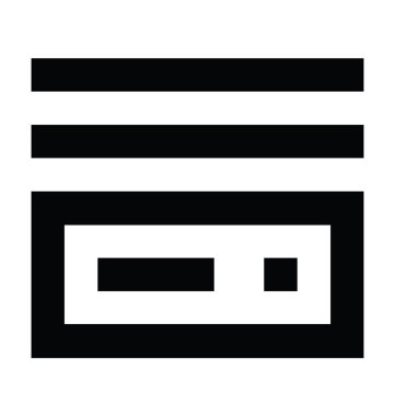 Para birimi notlar düz vektör simgesi 