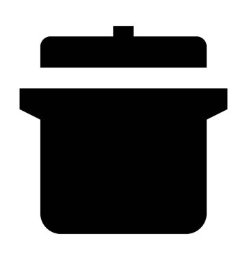 Ot Düz Vektörü Simgesi Pişiriliyor