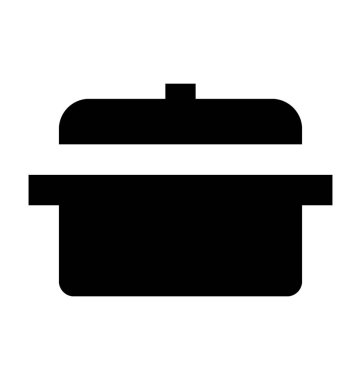 Ot Düz Vektörü Simgesi Pişiriliyor