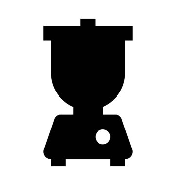 Mutfak robotu düz vektör simgesi