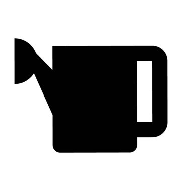 Sulama Kutusu Düz Vektör Simgesi