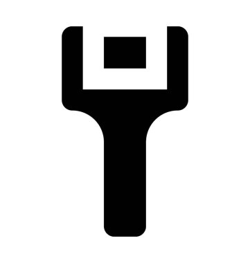 Sebze soyucu düz vektör simgesi