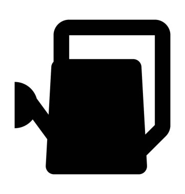 Sulama Kutusu Düz Vektör Simgesi