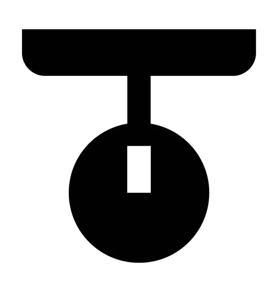 Pendeln Platt Vektor Symbol — Stock vektor