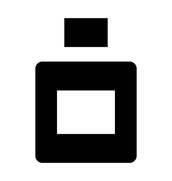 Ölflasche Flacher Vektor Symbol — Stockvektor