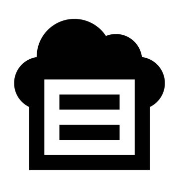 Gökyüzü Dokümanlar düz vektör simgesi