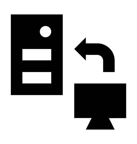 Compartir Datos Icono Vector Plano — Archivo Imágenes Vectoriales