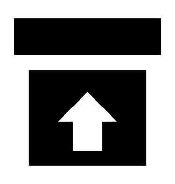 Düz vektör simge yüklemek