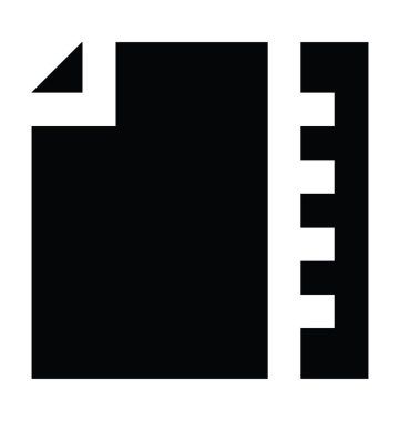 Düz vektör simge hazırlanması 