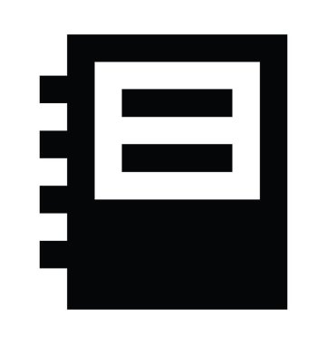 dizüstü bilgisayar düz vektör simgesi 