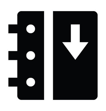 dizüstü bilgisayar düz vektör simgesi 