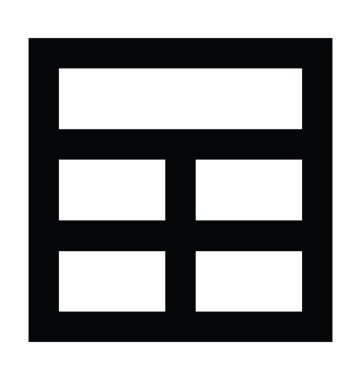 hesap makinesi düz vektör simgesi 