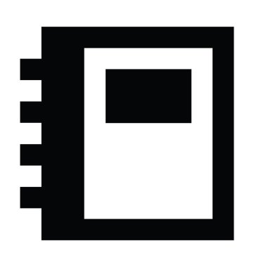 dizüstü bilgisayar düz vektör simgesi 