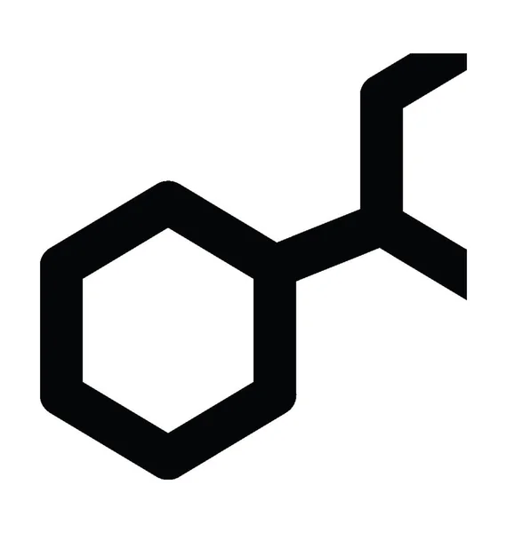 分子平面ベクトルのアイコン — ストックベクタ