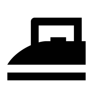 Demir Düz Vektör Simgesi