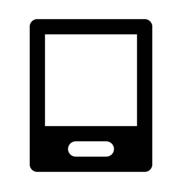 telefon düz vektör simgesi