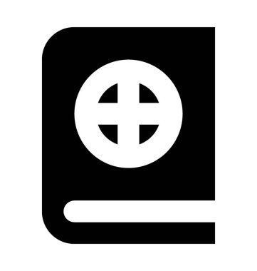 pasaport düz vektör simgesi