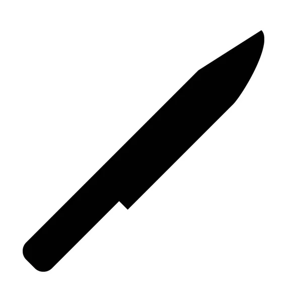 Cuchillo Icono Vector Plano — Archivo Imágenes Vectoriales