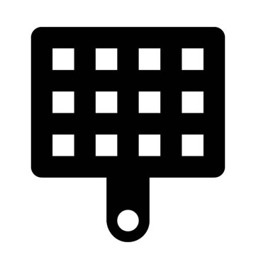 Düz vektör simge ızgara