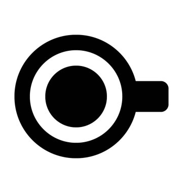 Çay fincanı Düz Vektör Simgesi