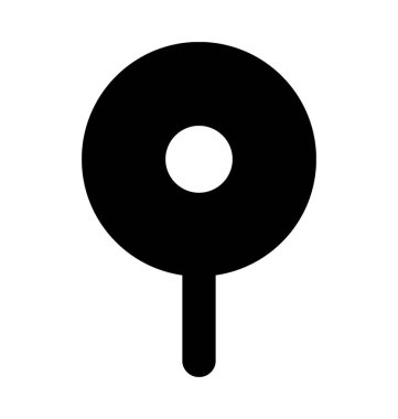 lolipop düz vektör simgesi