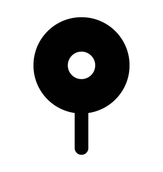 Lollipop Platte Vector Icon — Stockvector