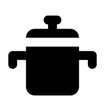 Ot Düz Vektörü Simgesi Pişiriliyor