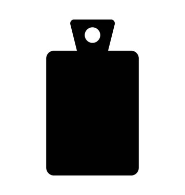 Doğrama Kurulu düz vektör simgesi