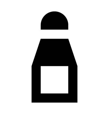 Tuz Shaker düz vektör simgesi