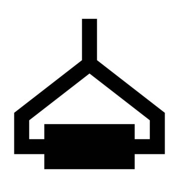 Sebze soyucu düz vektör simgesi