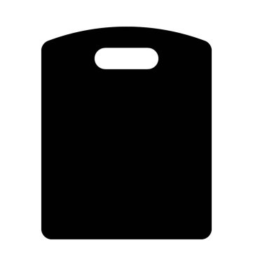 Kesme tahtası düz vektör simgesi