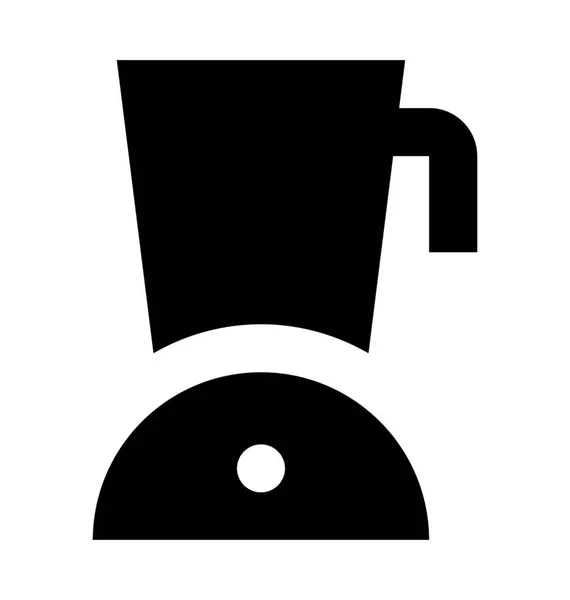 榨汁机平面矢量图标 — 图库矢量图片