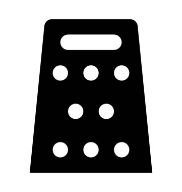 Rende düz vektör simgesi